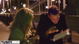 Twisted tourist getting her butthole banged silly